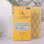 Barra de chocolate branco com maracujá