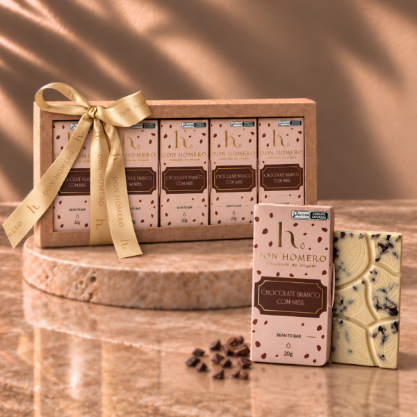 Chocolate branco com nibs| 20g