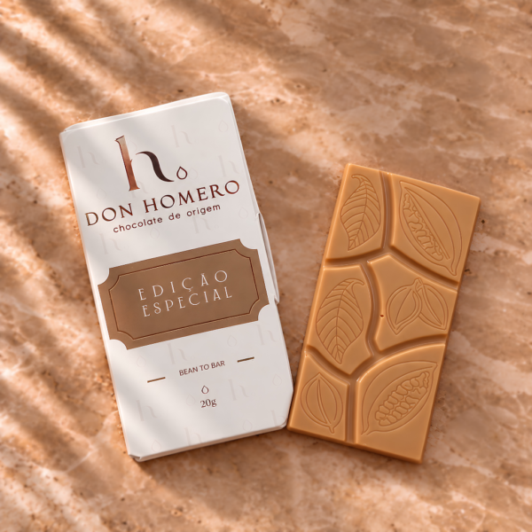 Chocolate branco caramelizado, edição especial | 20g